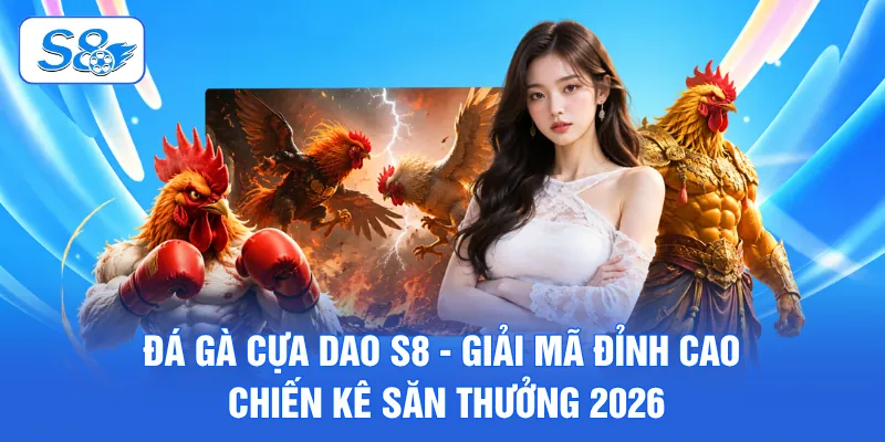 Đá Gà Cựa Dao S8 - Giải Mã Đỉnh Cao Chiến Kê Săn Thưởng 2026 1 Đá gà cựa dao